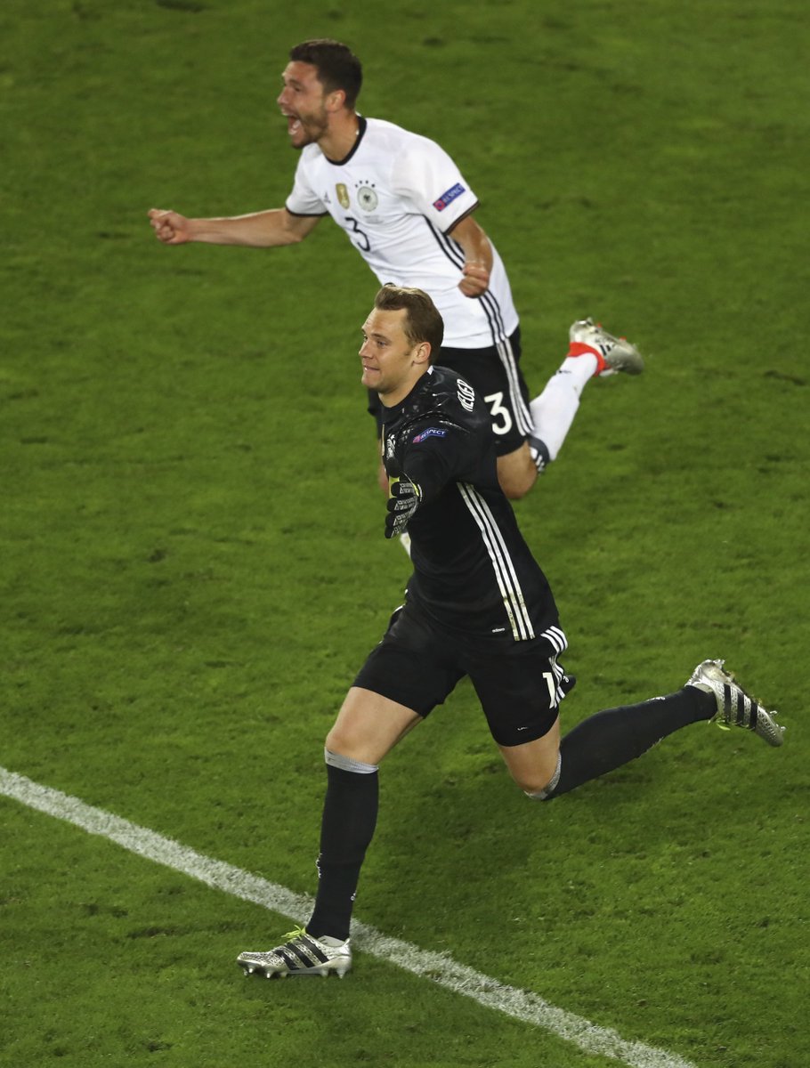 UEFAEURO's tweet image. That moment of ecstasy... 😲😃
#GERITA #GER