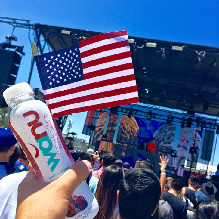 wanulife's tweet photo. We're kicking off 4th of July weekend at this year's @frdmfest! 🇺🇸💦 #FRDMfest https://t.co/VXeVyu8Wgr