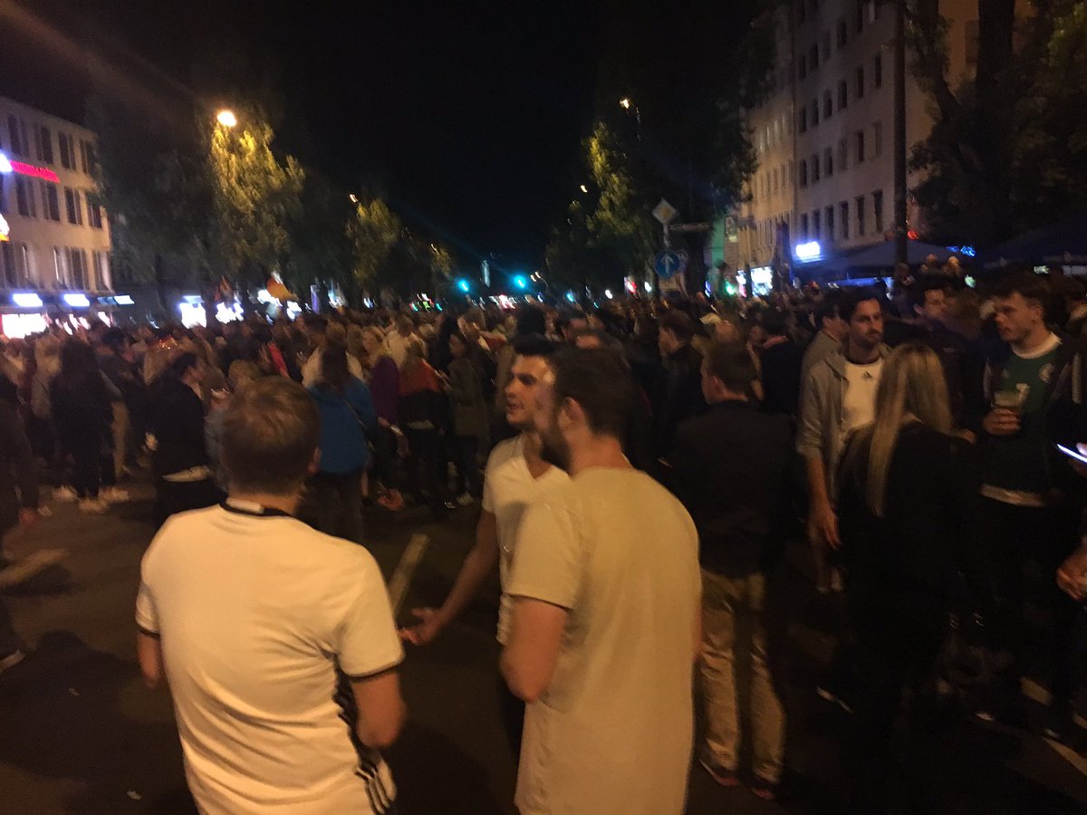 Leopoldstraße geht nix mehr... #GERITA 👍🏻👍🏻 jaaaaaaaa