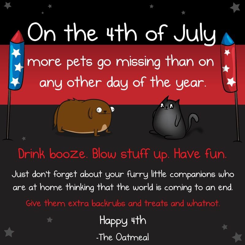 FurAlert's tweet photo. Something to keep in mind this holiday weekend! https://t.co/vbhc2KzmXy