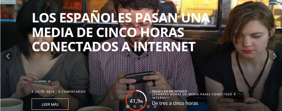 encuestamoscom's tweet photo. ¿Somos los españoles adictos a internet? https://t.co/JXHwkUaORm https://t.co/o7yeQ5qj8T