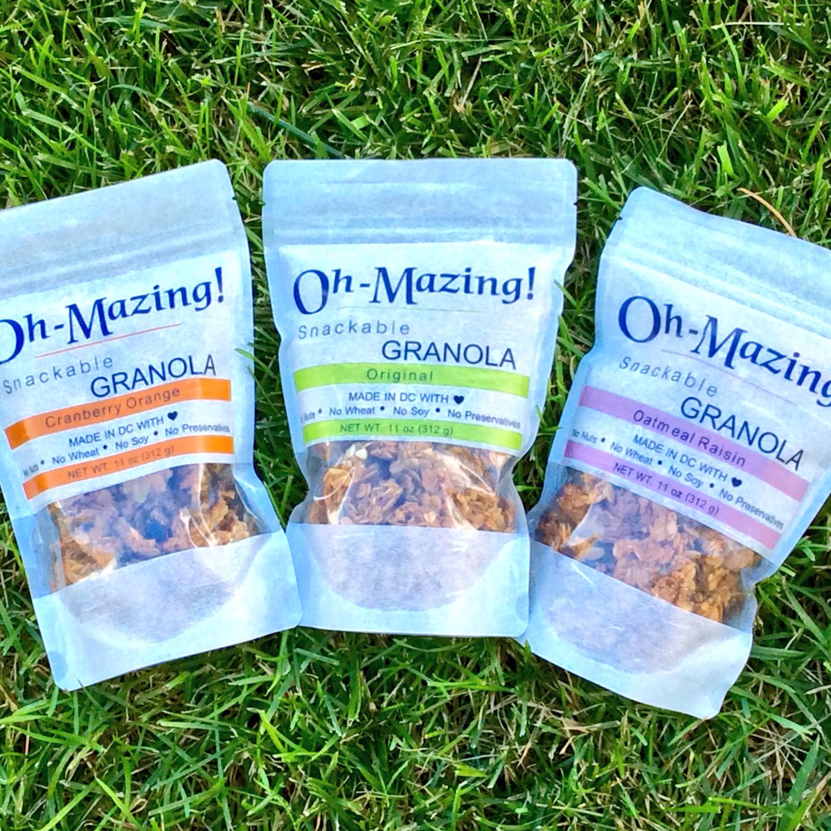 Original, Oatmeal Raisin or Cranberry Orange?  Sample all 3 tomorrow @WholeFoodsNoVa #pentagoncity from 9am-2pm.