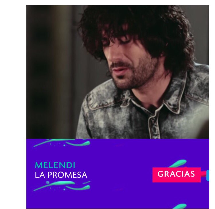 MelendiChile's tweet photo. Vota por #LaPromesa de @MelendiOficial en el ranking de @HTVMusica! Es 1 voto por día 
https://t.co/av6qqzE5wl https://t.co/H9NZUfwPj5