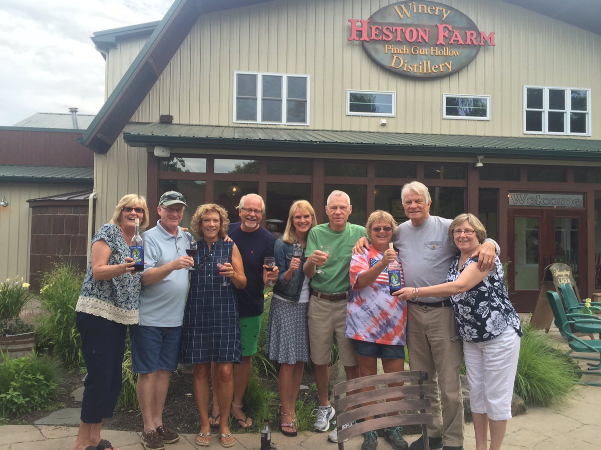 hestonfarm's tweet photo. Mary Sue, her own wine, and loved ones! Not just a winery or restaurant but a destination! Family fun! Join us! https://t.co/OzBr3W0Hpq
