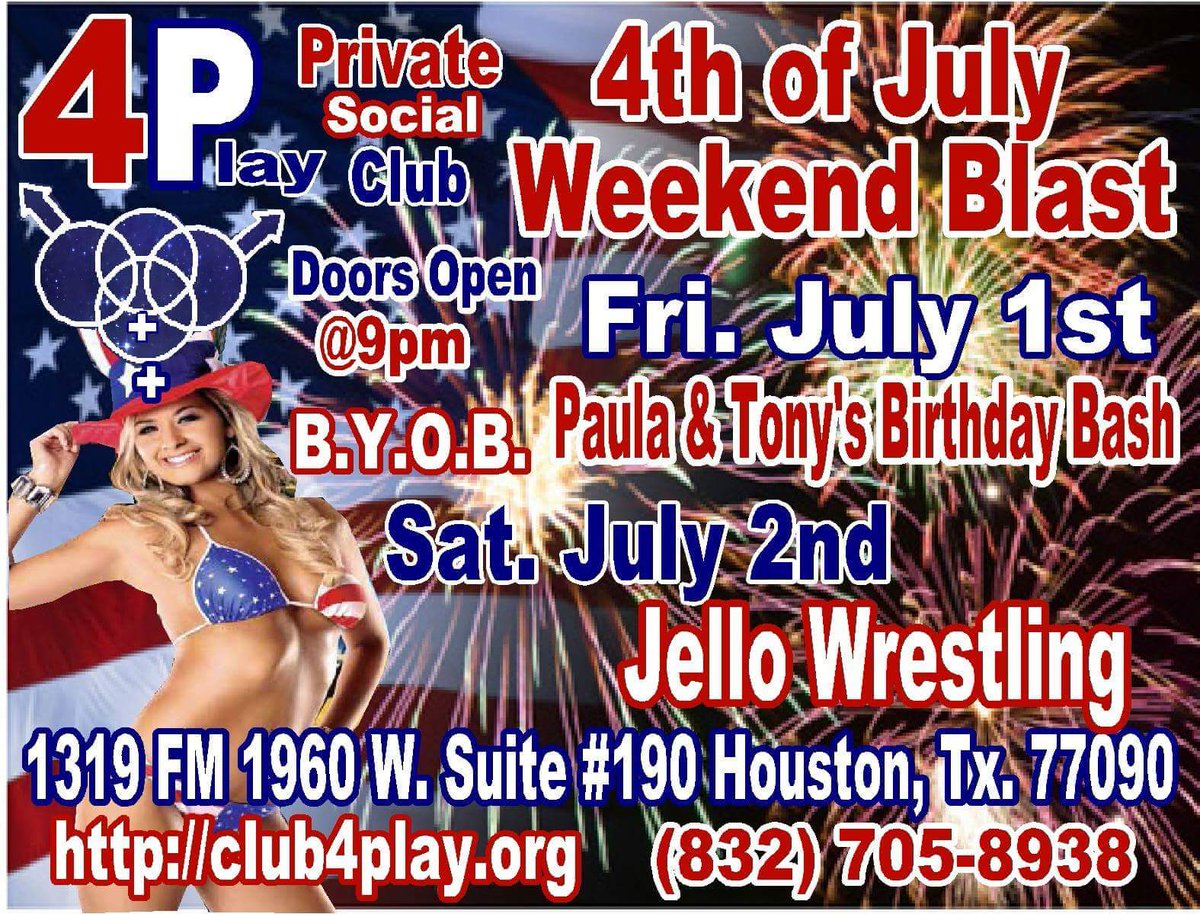Club4PlayTX69's tweet photo. Join us for some #swingers fun! 
Houstons best lifestyle club #swingingcouples #lifestylecouples #houstonswingers https://t.co/B5xqfw7EUY