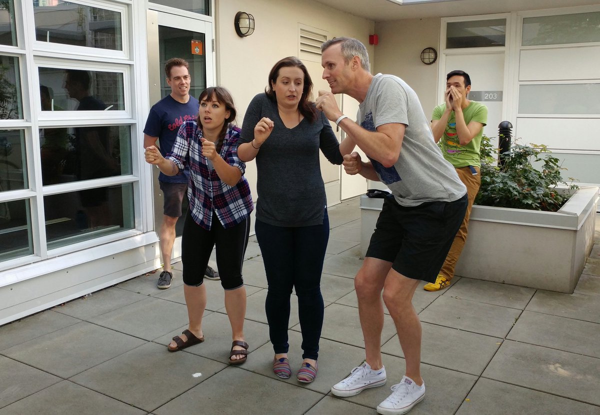 IamDanielChai's tweet photo. Thanks very much #UnionJacked for having me coach an improv workout this afternoon! Lots of joy and fun discoveries. https://t.co/8aTxnZkbrg