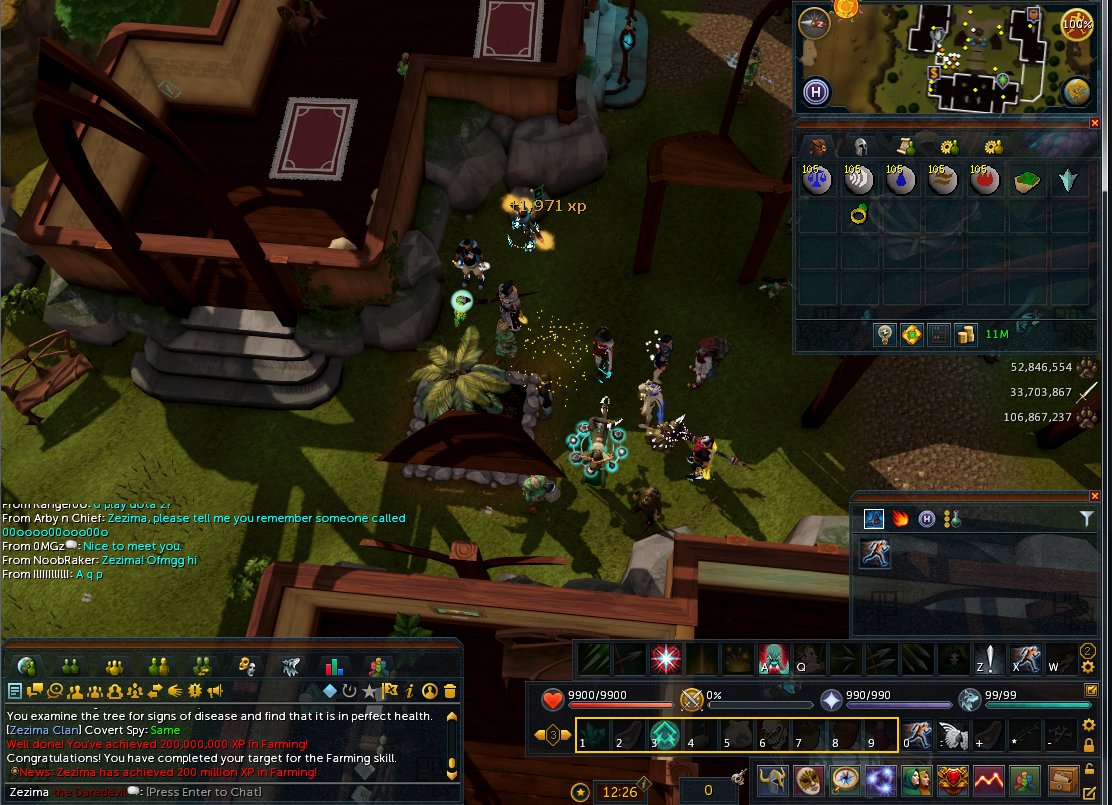 Zezima on Twitter "Another skill is done. Will runecrafting be next