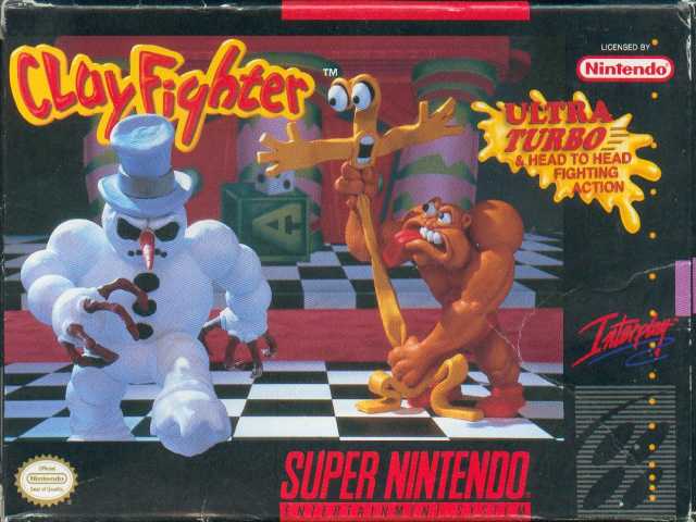 4XfunGaming's tweet photo. I loved the Clayfighter games! #Clayfighter #Retrogaming #SNES #Nintendo #N64 #Fightinggame #Classic #BadFrosty https://t.co/Aj5JkMXozb