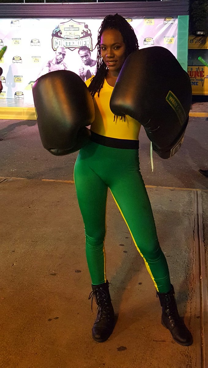 PROCommJA's tweet photo. Gloves up for the finals #HappeningNow of the @WrayRum #Contender6 #OurSpirit will always CONTEND! https://t.co/QpMUMVYcWk