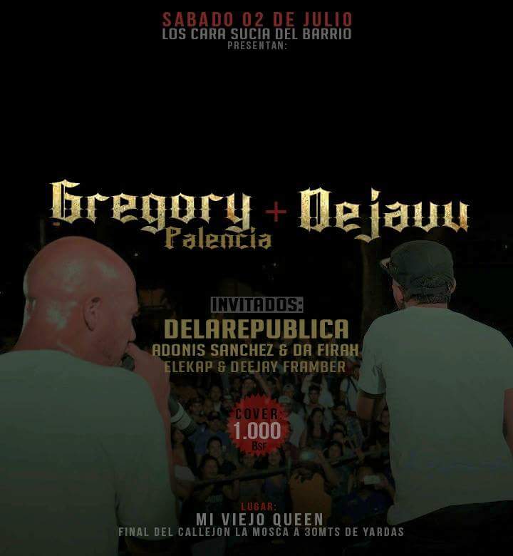 Esto es hoy junto a los panas Dejavu y Gregori, lleguensee