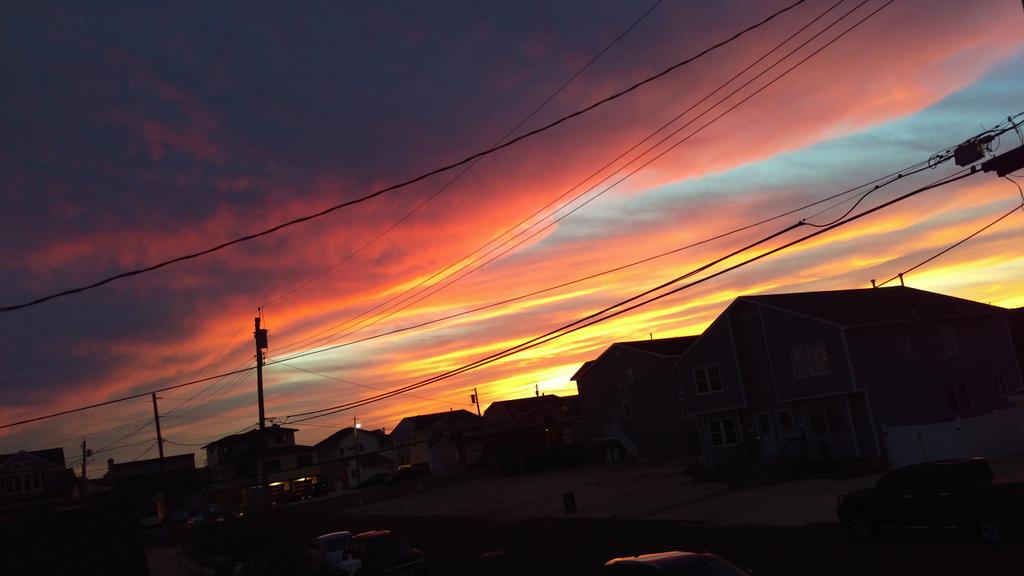 bigcin (@thebigcin) on Twitter photo Fire sky at the jersey shore. Red sky at night...<a href="/DanZarrow/">Meteorologist Dan Zarrow</a> <a href="/nj1015/">New Jersey 101.5</a> Fire sky at the jersey shore. Red sky at night...<a href="/DanZarrow/">Meteorologist Dan Zarrow</a> <a href="/nj1015/">New Jersey 101.5</a>