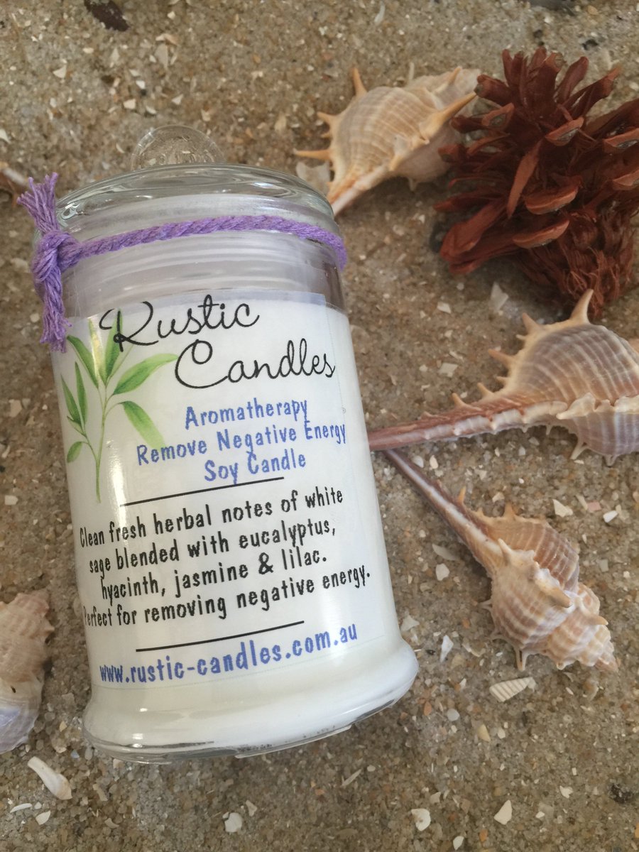 WicksnLotions's tweet image. Aromatherapy Remove Negative Energy Soy Candle

150ml $12.00
350ml $26.00
#rusticcandle
#soycandle
#aromatherapy