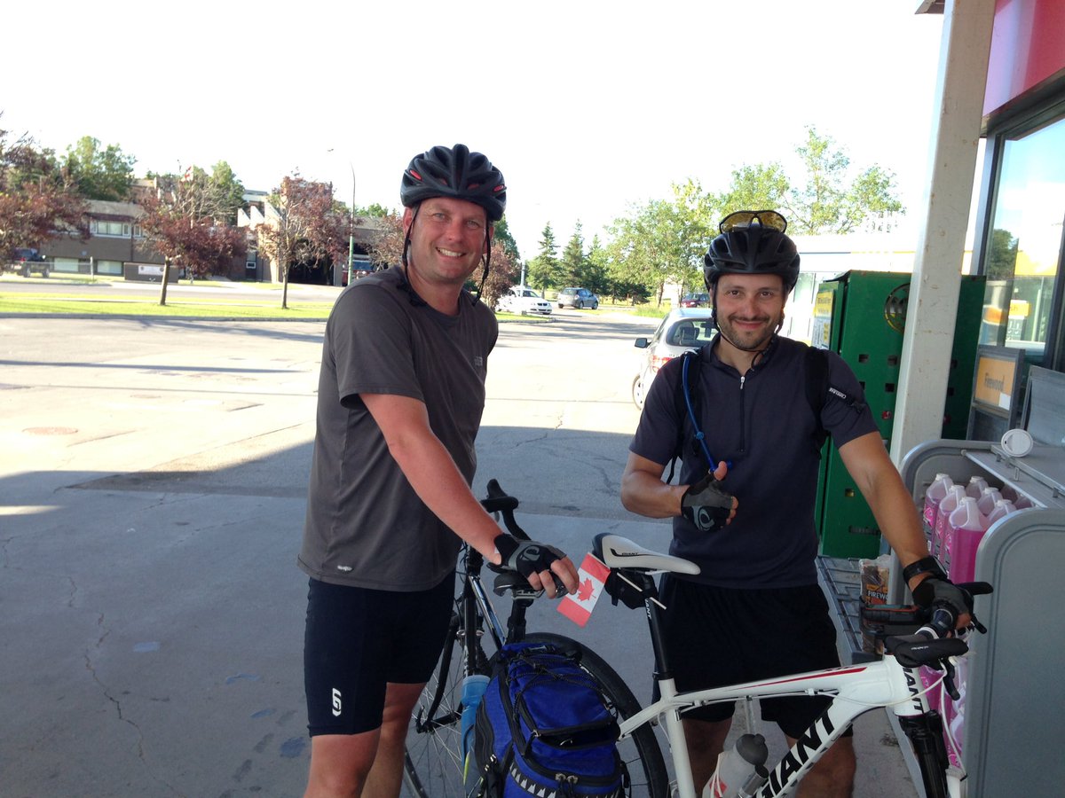 <a href="/MB_Rando/">Manitoba Randonneurs</a> Made it with 20 to spare. Done! Thanks for a great route. #roasted