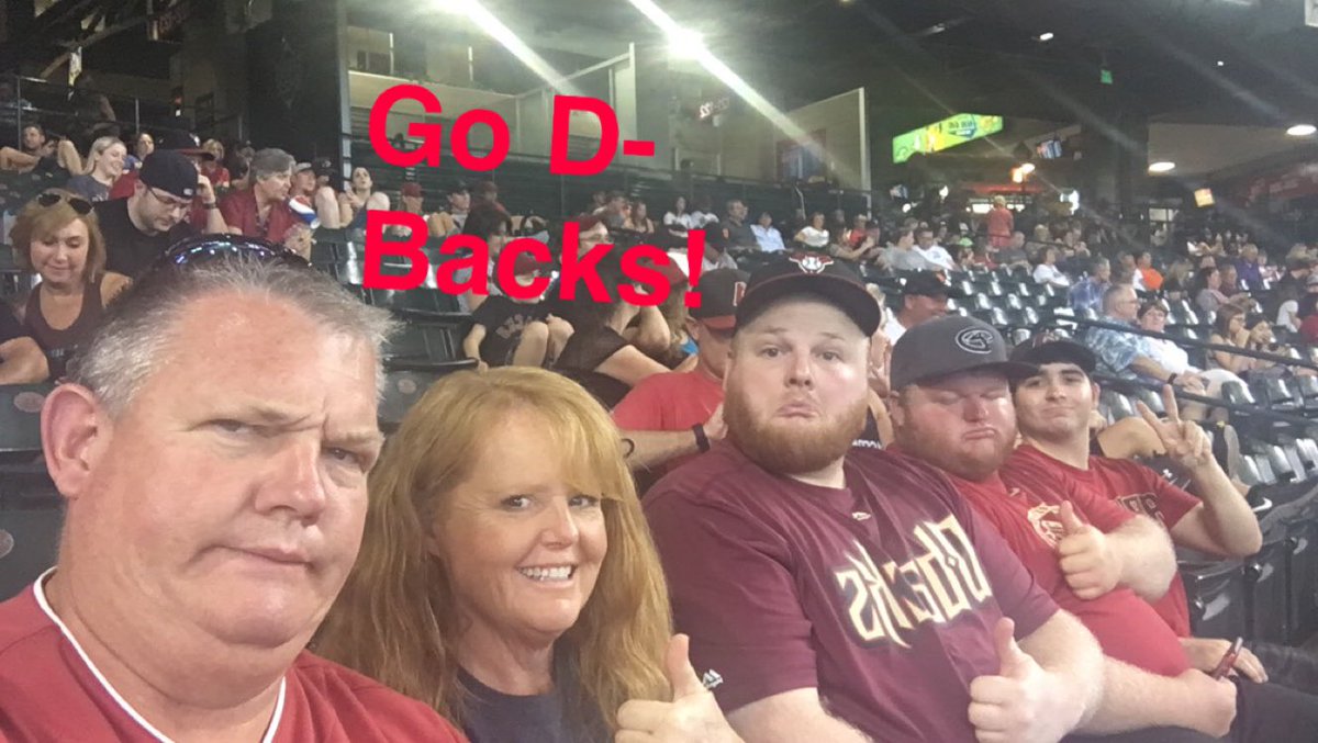HollysHome's tweet photo. Drove from Vegas just for Goldie Bobblehead Night #Dbacs #GoDbacks https://t.co/H8dvgq4QVY