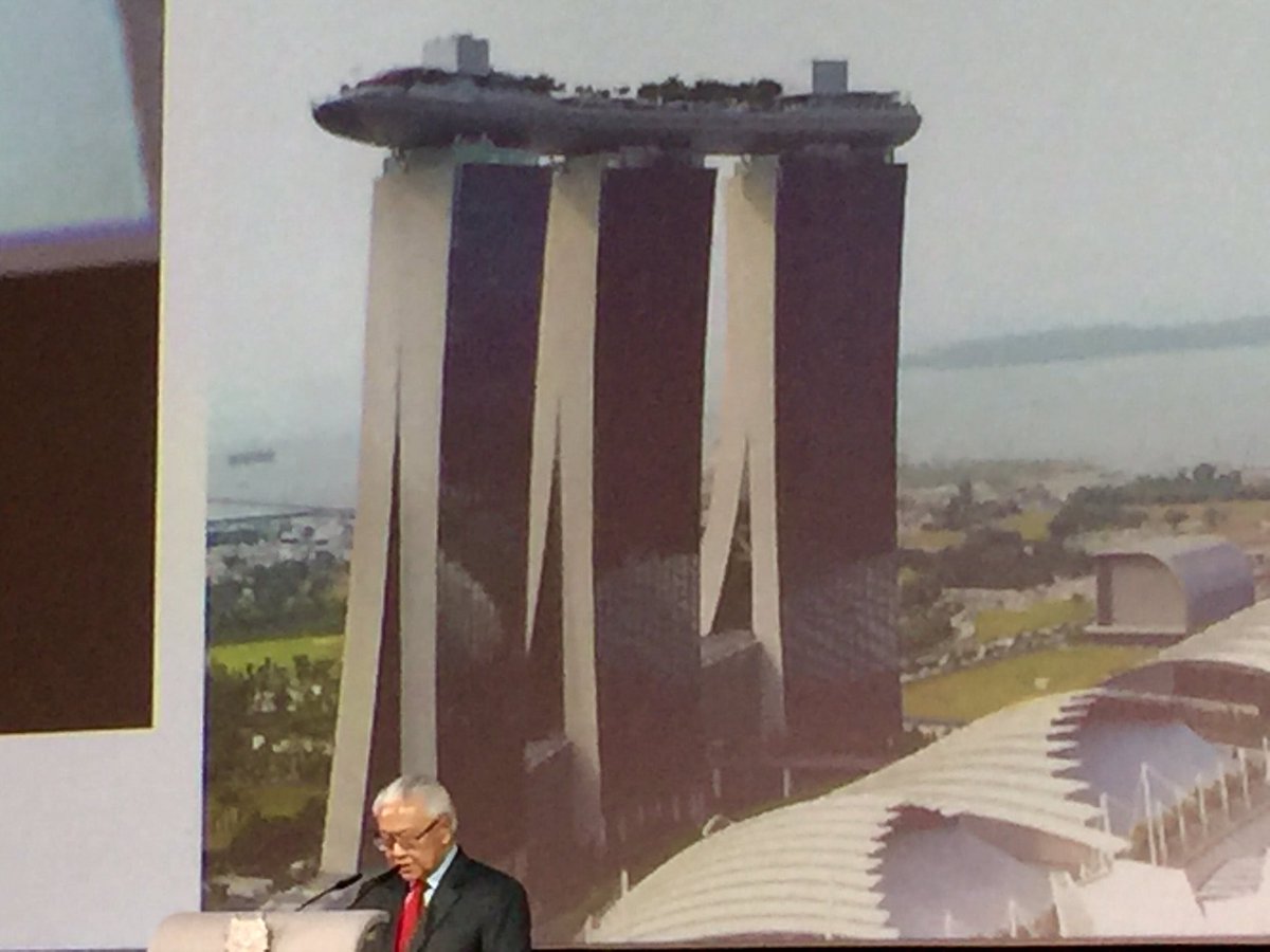 amanda_clack's tweet photo. Dr Tony Tan Keng Yam #President of #Singapore opens World Cities Summit with 400 Mayors talks city climate impact https://t.co/iIRerPgOxN