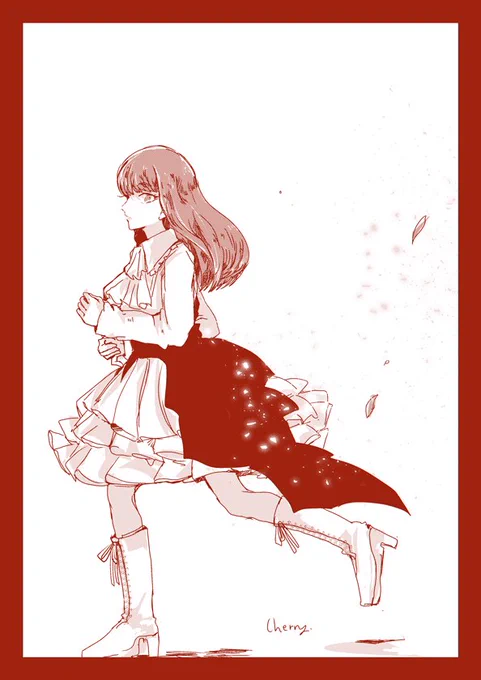 表紙だけさっき描いた 
