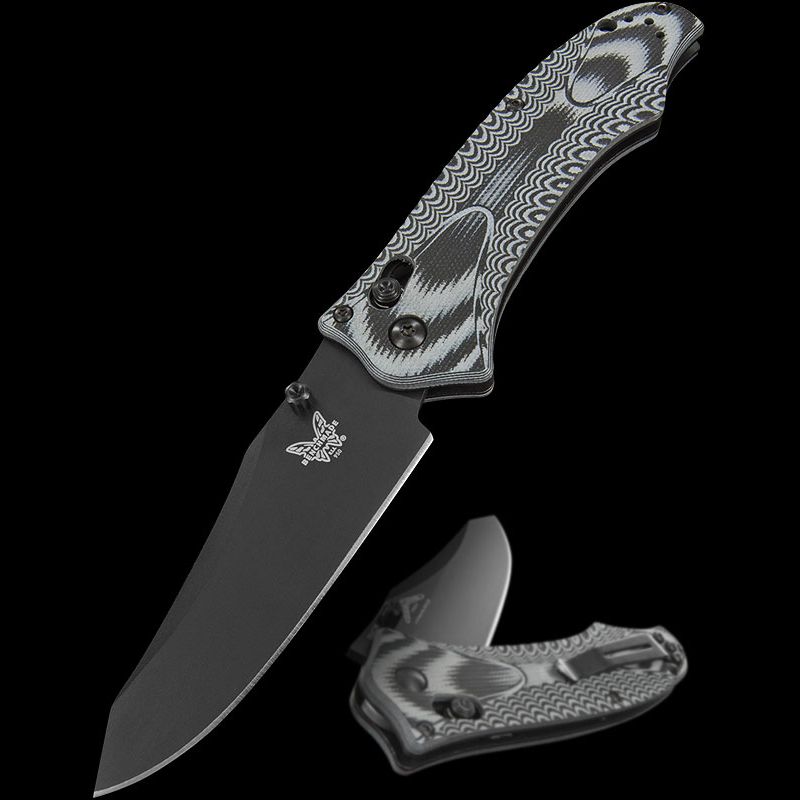HeinnieHaynes's tweet image. NEW: @BenchmadeKnives Rift G10 Grey Black ~ buff.ly/29sncQ0 #benchmade #axislock