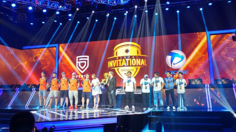 CrossfireStars's tweet photo. #CFGI2016 congratulations @CF_PentaSports for 3rd place and #PacificMacta for placing 4th!
Grand final AG vs VG now! https://t.co/3jYD4HZU0W