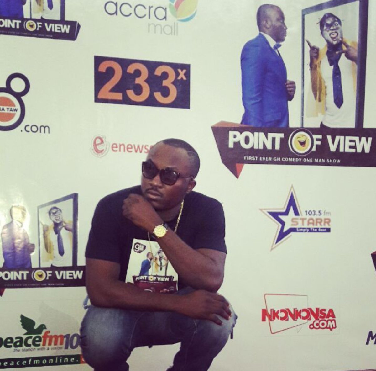 Nkonkonsa's tweet photo. Comedian @dkbghana Proves Why He Is King of GH Comedy #DKBpointofViewJuly9. https://t.co/xmmVVwbZD0 #GhanaPaparazzi https://t.co/TiwO1fiso8