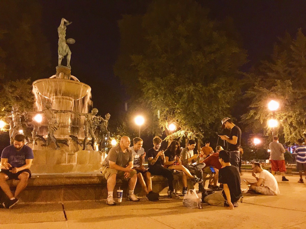 ricciardionline's tweet image. 3 AM on the weekend you know how #TeamInstinct do. We out here. No sleep. Dominating, hatching eggs, etc. #PokemonGO