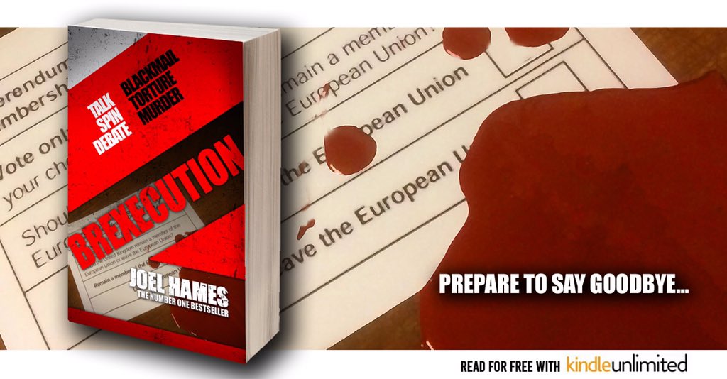 joel_hames's tweet photo. BREXECUTION IS HERE
Just 99p/99c on Amazon or FREE with #KindleUnlimited 

https://t.co/edT7l3SLh4 

#brexecution https://t.co/NARUh36jxT