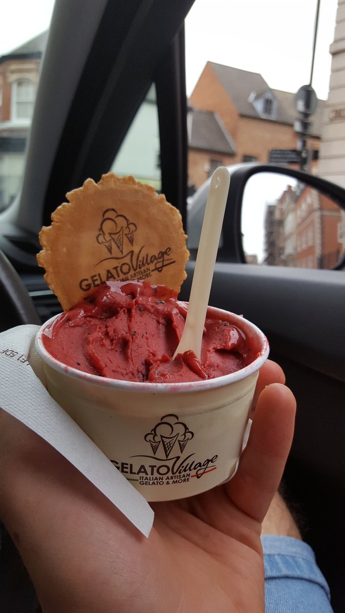 CoffeeCounterUK's tweet photo. After our long and busy 3 day opening this week, there is nothing better than this Sorbet! @Gelato_Village https://t.co/HvreOyWY45