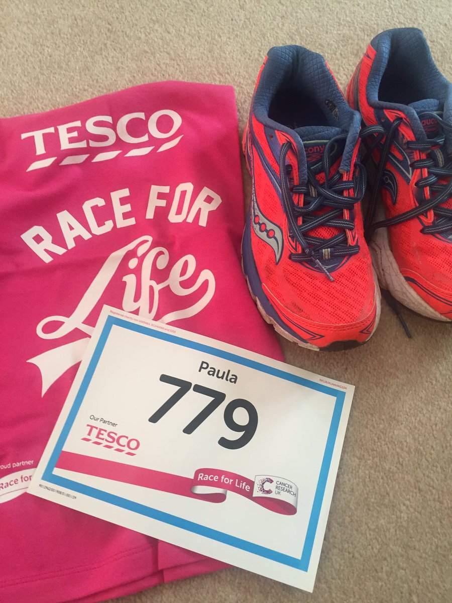 Already for 10k  race for life #raceforlife ❤️