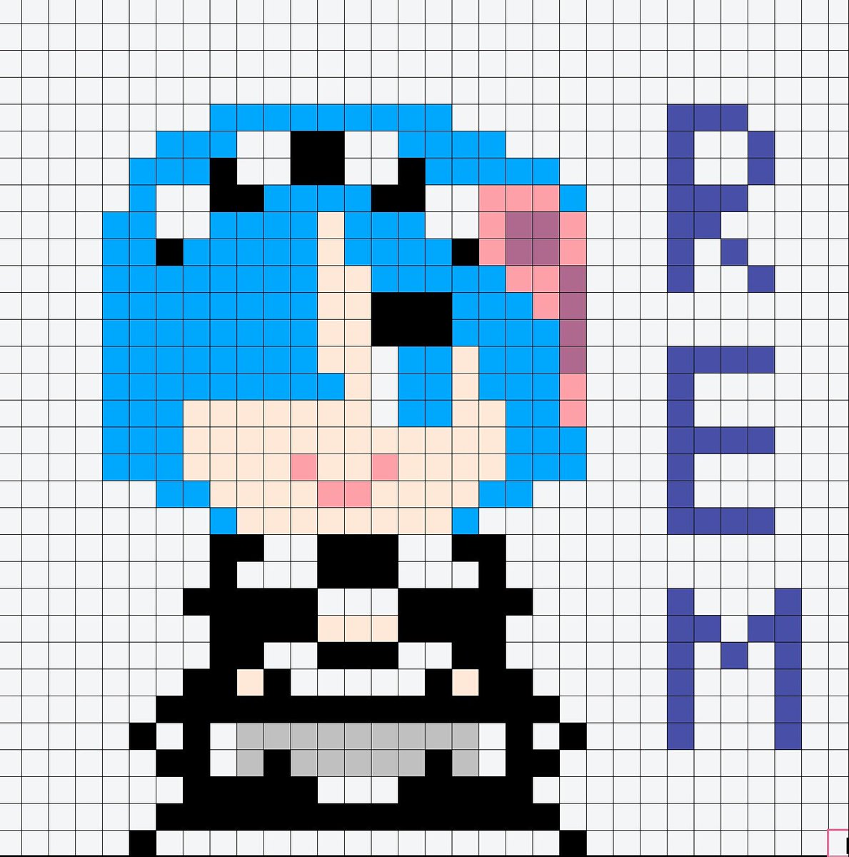 Cherriexinn's tweet photo. My first ever pixel art *^* feeling so accomplished 😆 https://t.co/bzl9UQwlxZ