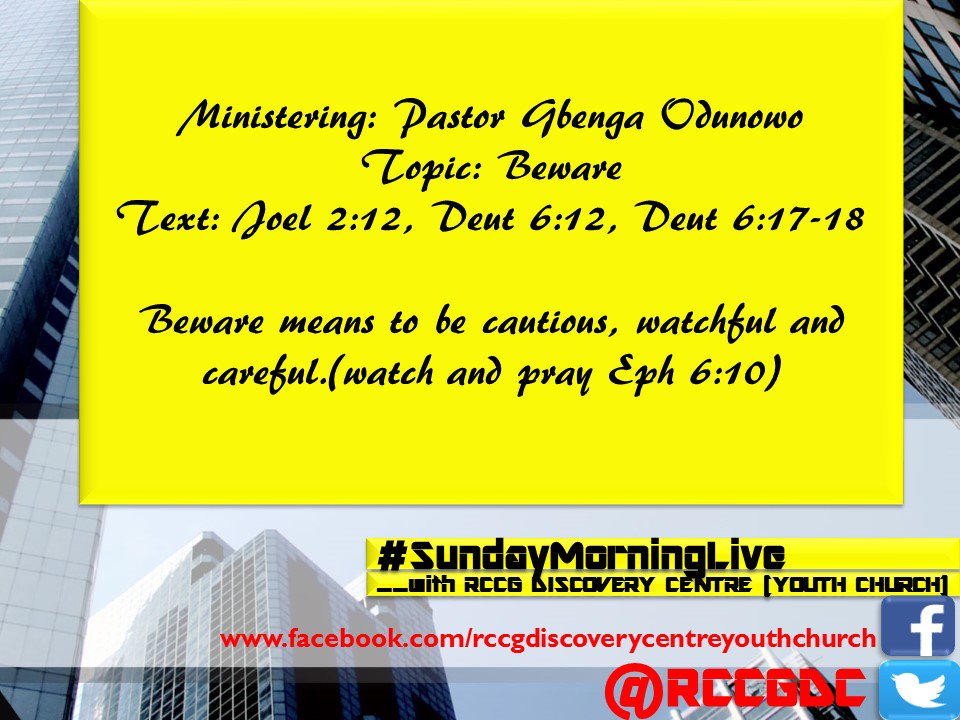 RCCGDC's tweet photo. #SundayMorningLiveAtDC. https://t.co/FrO6DZuuii