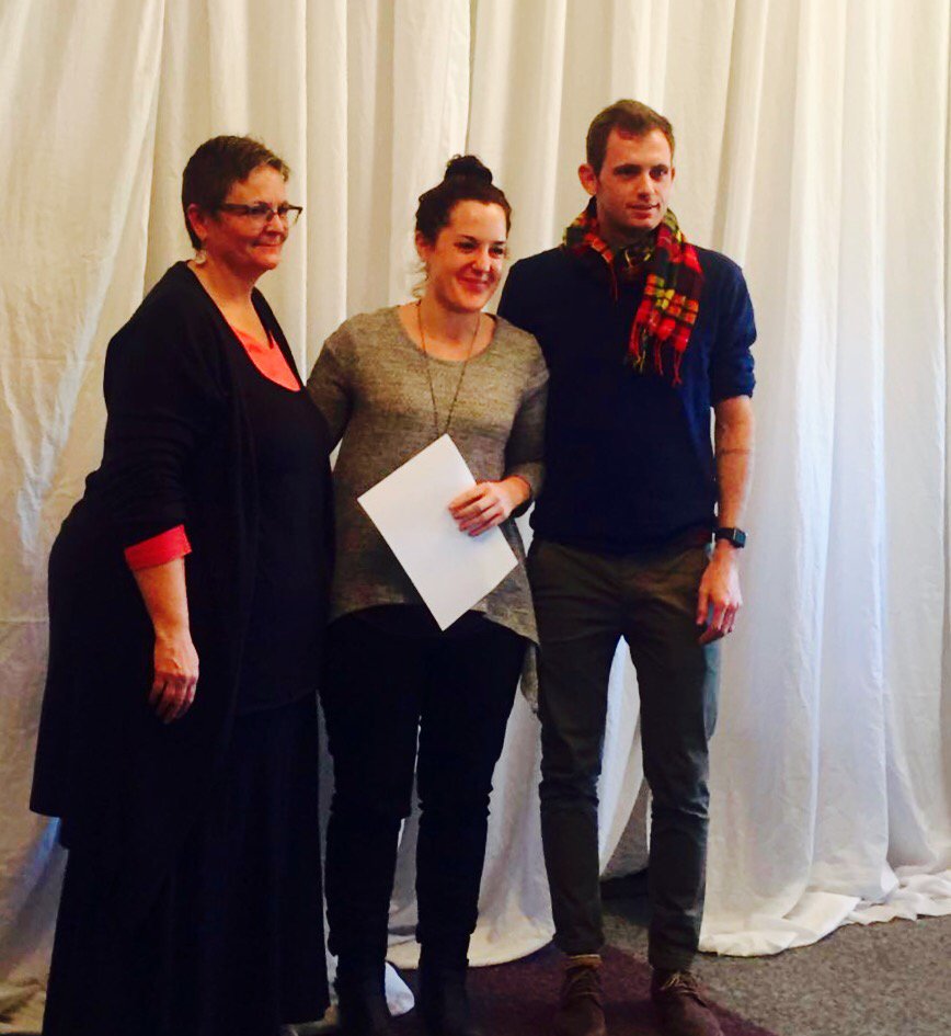 It’s GOLD for  <a href="/RustCoOperative/">Rust Co-Operative</a>  #Sillage -  @curiousgyrl  @philiprademeyer @pennyyoungleson #OvationAward #NAF16