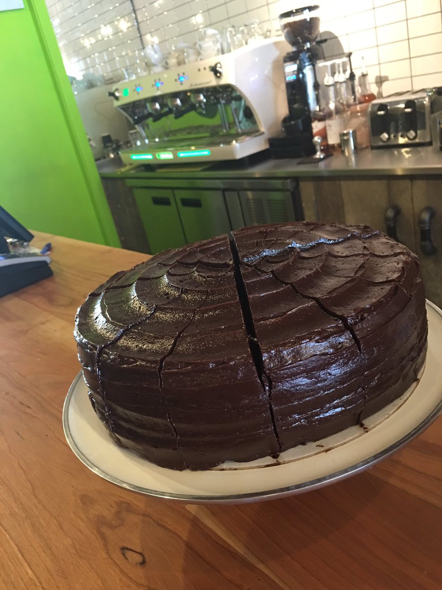 Yummy chocolate cake to match a creamy coffee.... #sundaycoffeemorning <a href="/joblijob16/">@nkono</a> <a href="/LancsConstruct/">Lancs Construction</a> <a href="/rebeccanicholl/">Rebecca Nicholl</a>