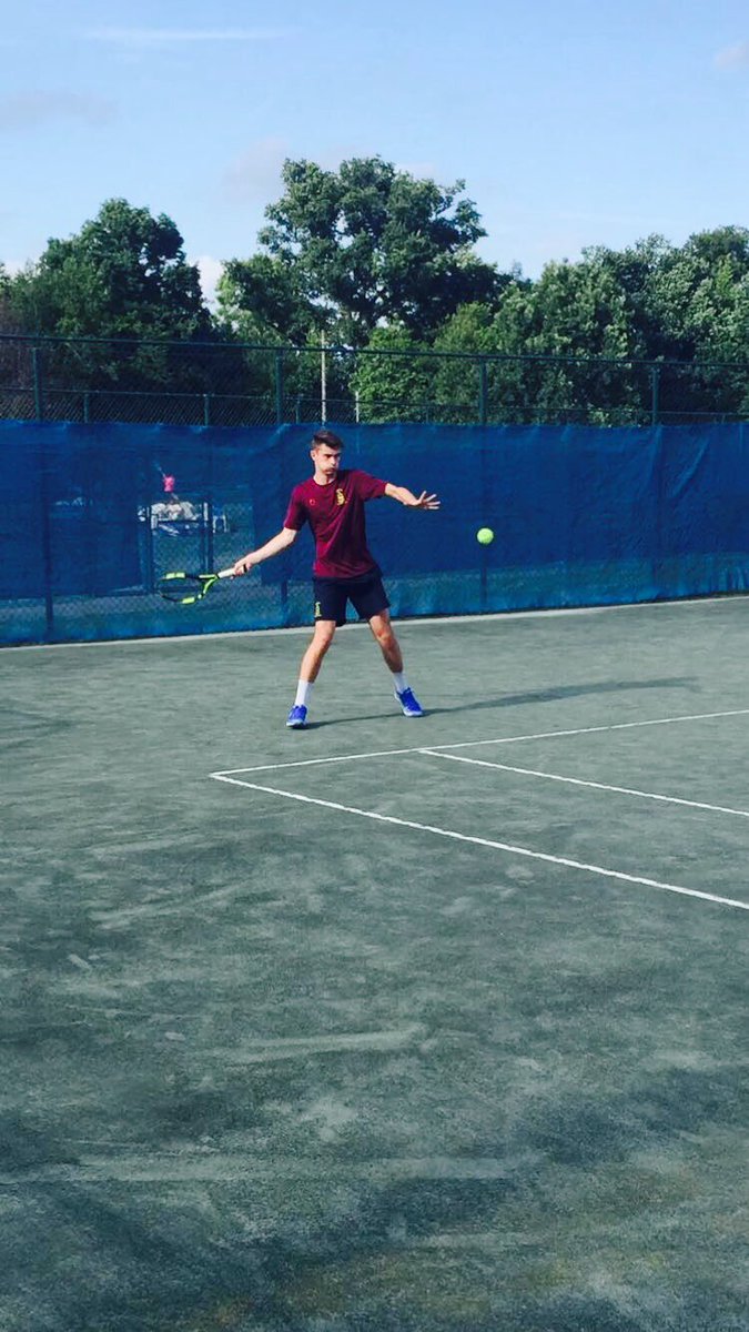 ReptonTennis's tweet photo. It was a sad day yesterday as we said goodbye to the 3 leavers. Dom, James and Joe, it's been a brilliant 5 years! 🎾 https://t.co/CUgUZhSlds