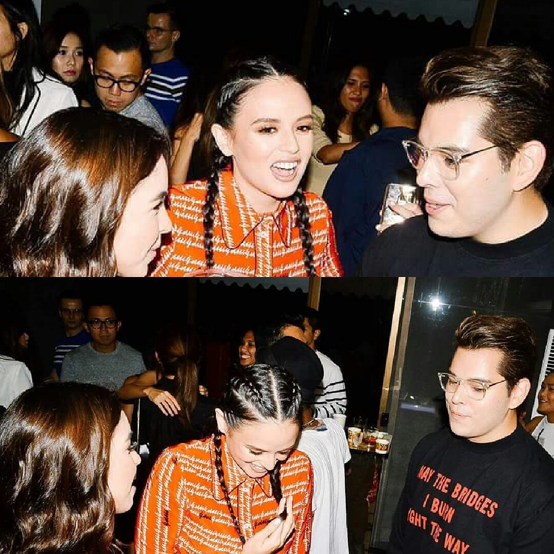 JBeauties's tweet photo. Juls, George and Mond ❤ #specsparty https://t.co/MWN37Y4Nta