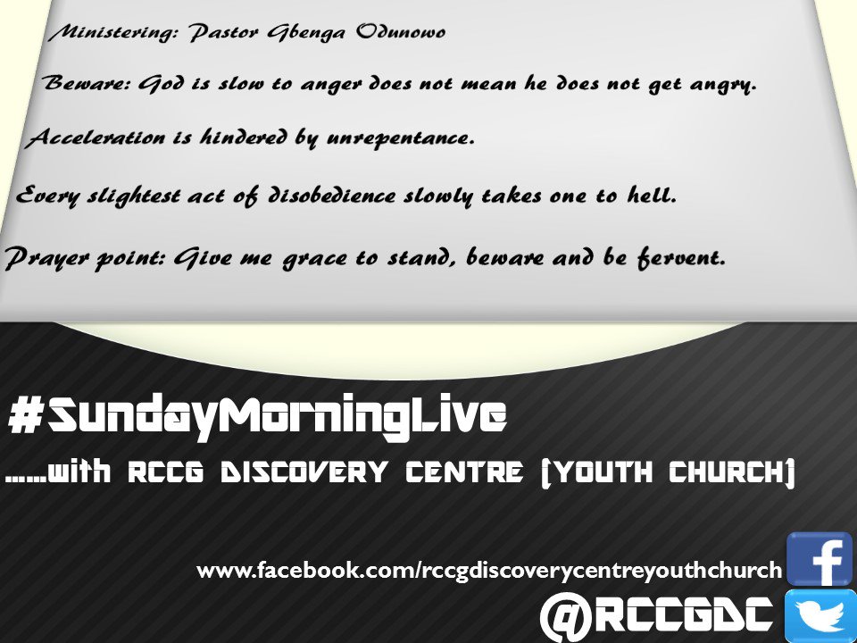 RCCGDC's tweet photo. #SundayMorningLiveAtDC. https://t.co/6H4CR6CIPN