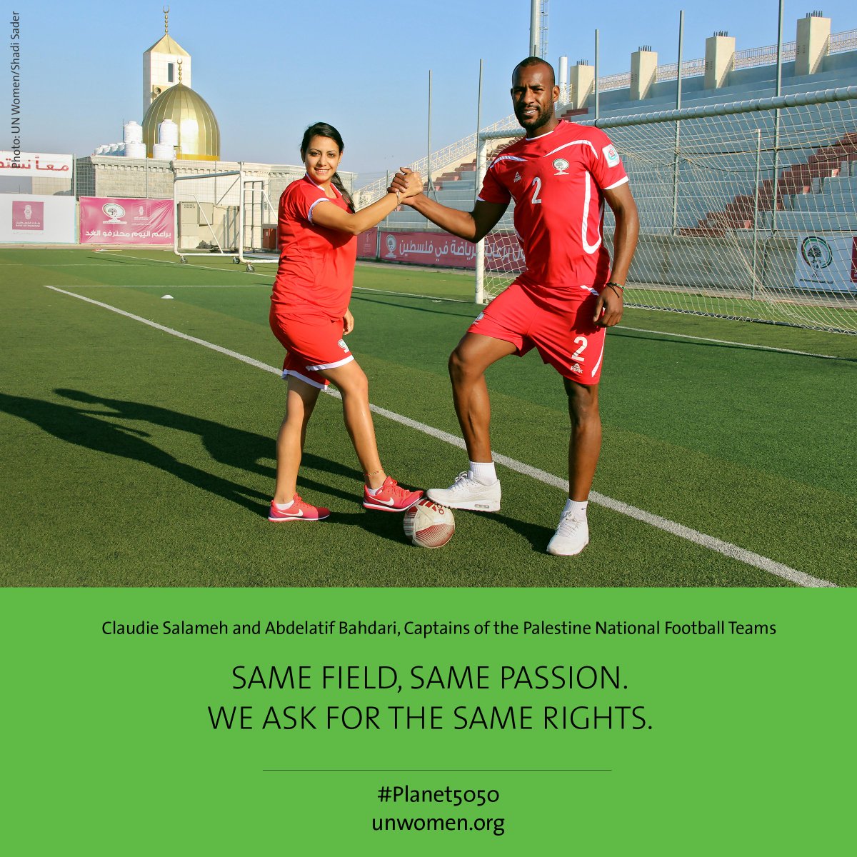 UN_Women's tweet photo. We want a level playing field for women &amp; men, boys &amp; girls in all aspects of life. #Planet5050 #Euro2016 https://t.co/7E1SzIdPAb