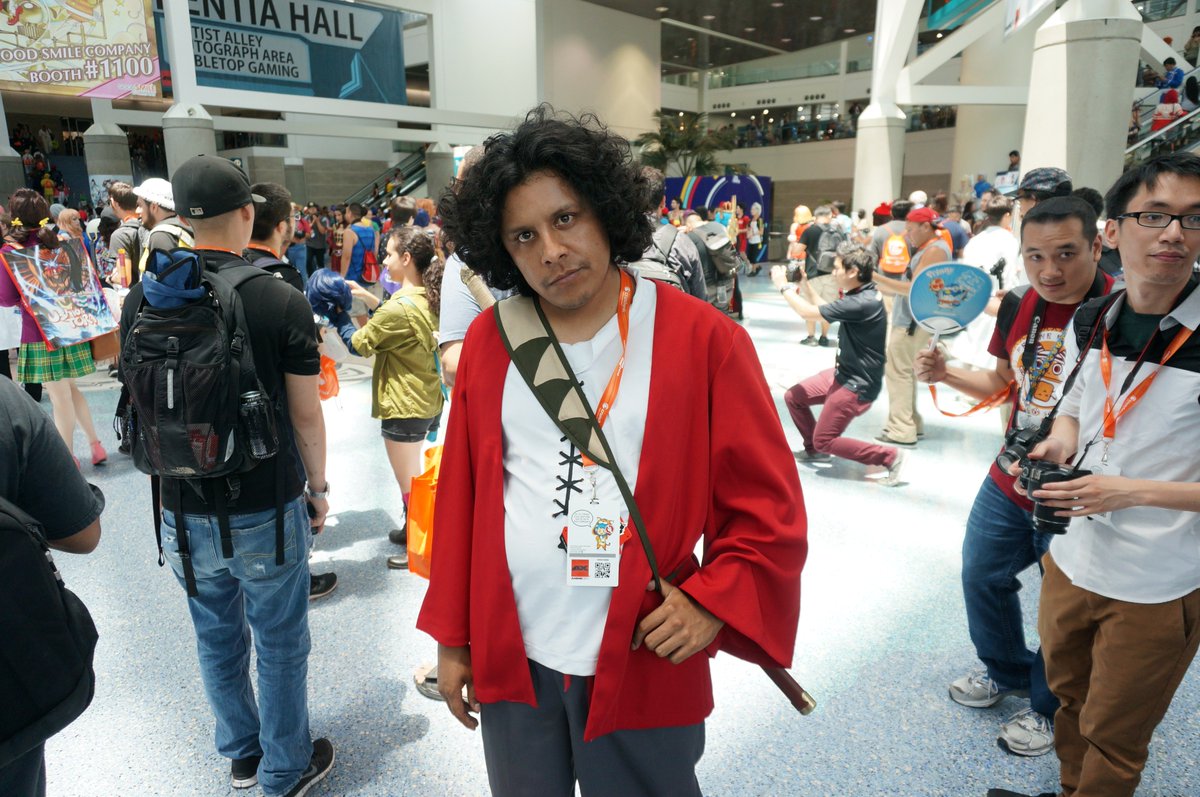 Robert Here S A Mugen Cosplay From Anime Expo 16 Samuraichamploo Toonami Pst