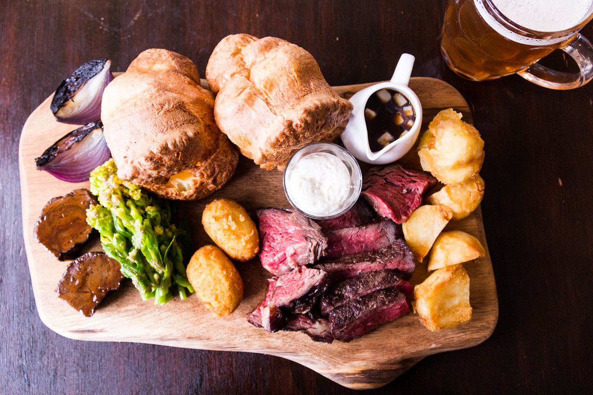 Few last min cancellations for today. Call our reservations team to try our roast beef ribeye.  020073861847