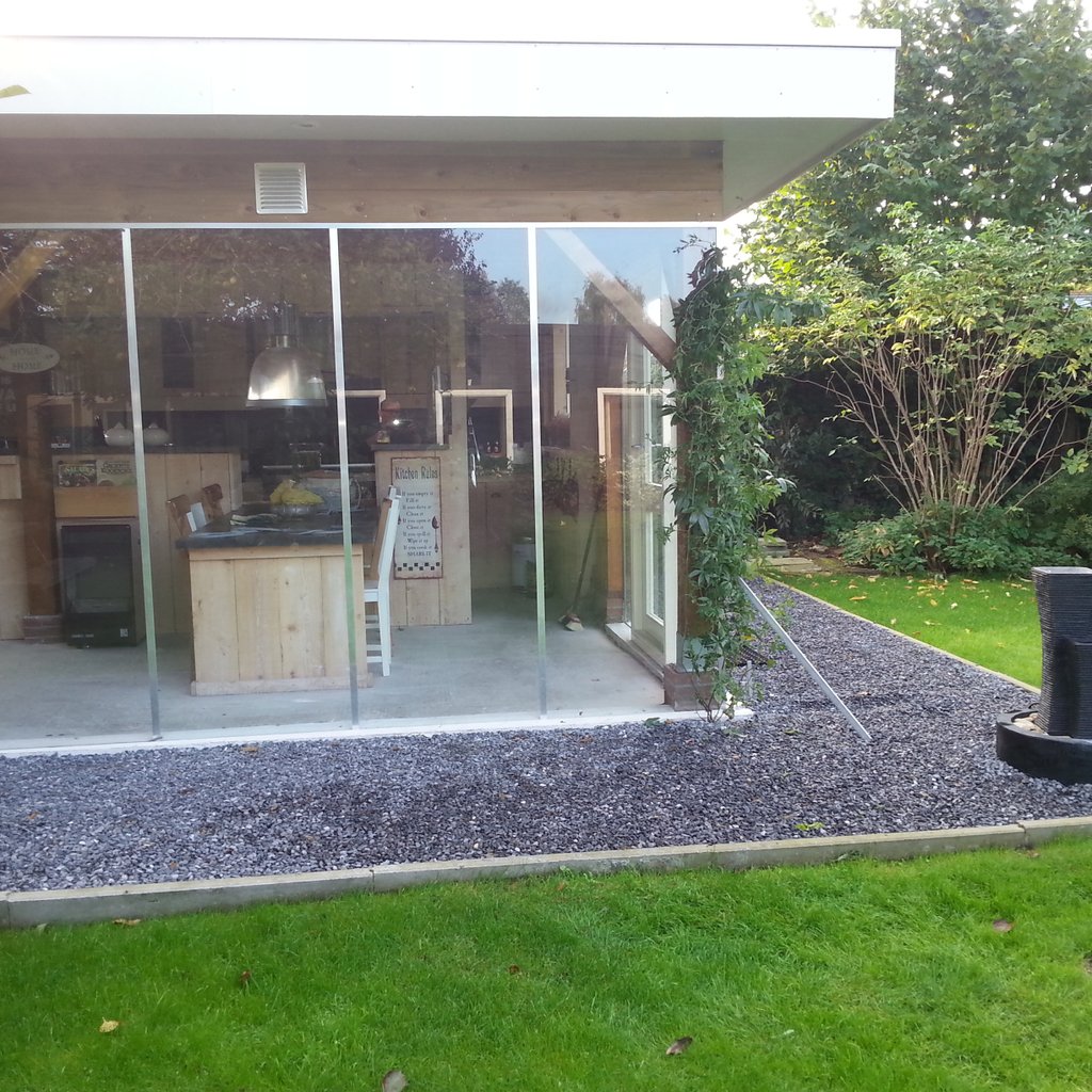 Koken in de tuin ☺