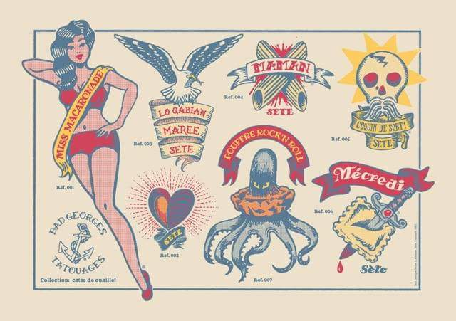 BadSete's tweet image. #parismed @villedesete @TourismeSete @BadSete #souvenirdesete #sérigraphie #lessirènes #sete #vacancesasete