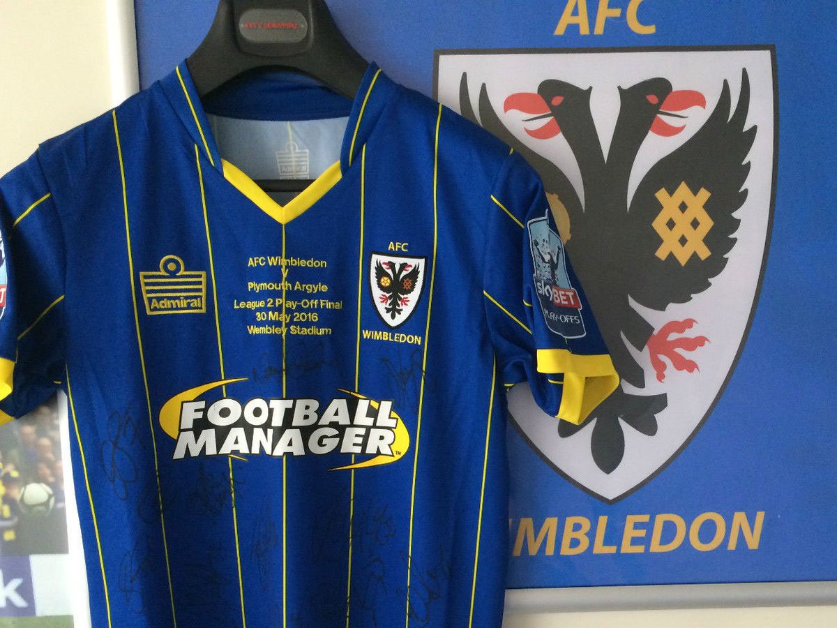 afc wimbledon jersey