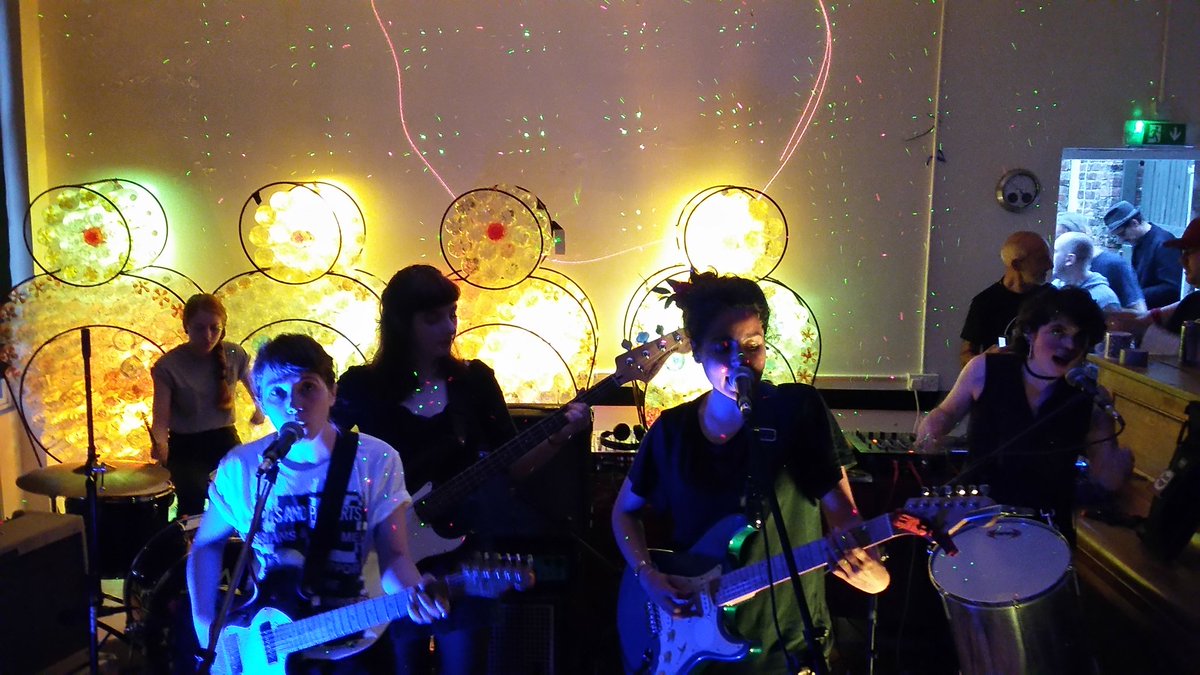 rosedoesart's tweet image. Great gig last night @ClubResistance from @NoDitching for @DurhamMiners - was totally brilliant - ❤ you guys!!!!!