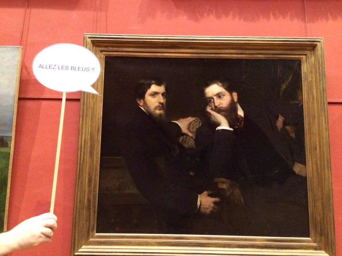 université de <a href="/AAACHEDE/">AAACHEDE</a> au Musée des Augustins. #UNIVAAACHEDE16 : #AllezLesBleus une petite frivolité numérique !
