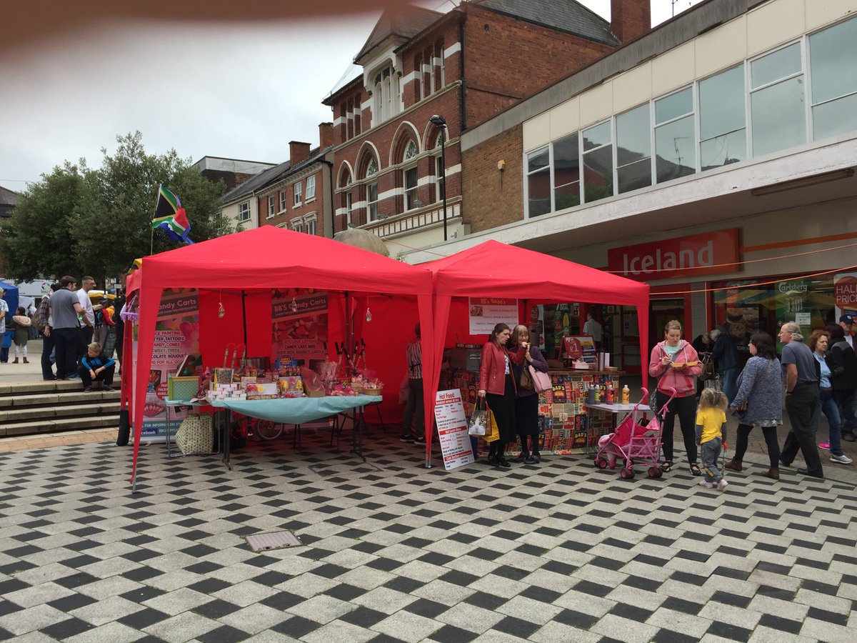 A couple of the stalls from The Black Country Fayre yesterday. Lovely sweets and nachos!