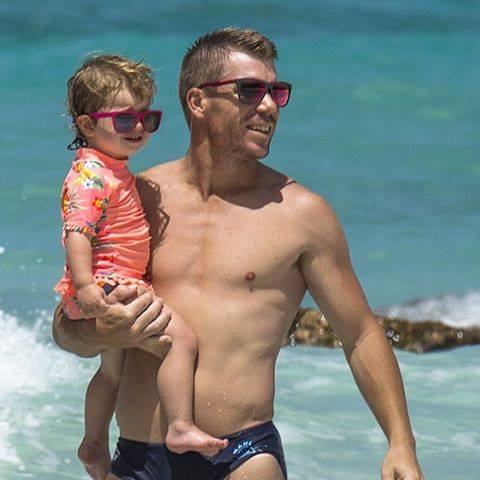 CricFit on X: "David Warner spending some time with family ahead of #SL  tour. https://t.co/IolzSyz7Jx" / X