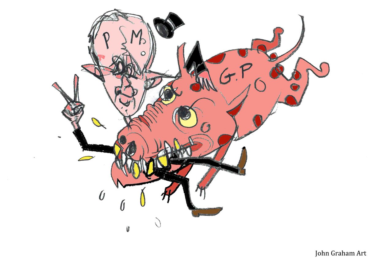 JohnGrahamart's tweet photo. what loves you kills you #malcolmturnbull #lnp #billshorten #australianelection2016 @otiose94 #Election2016 https://t.co/mIxm6Ooxeq