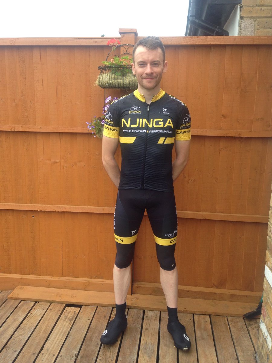 JoshPerella's tweet photo. Special moment to finally wear the @NjingaCycling Ride Captain jersey. #njingarocks https://t.co/hWHFmMarZk