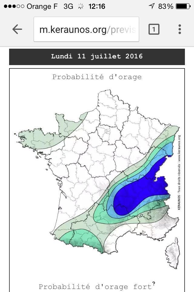 ProPushEurope's tweet image. #FRAPOR #grêle #demain