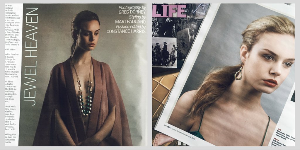 see <a href="/TheSundayIndo/">Sunday Independent</a> #LifeMagazine Thank you <a href="/ConstanceHarris/">Constance Harris</a> for the feature! <a href="/MariMariStyling/">Mari Paduano Stylist</a> @GregDorneyPhoto