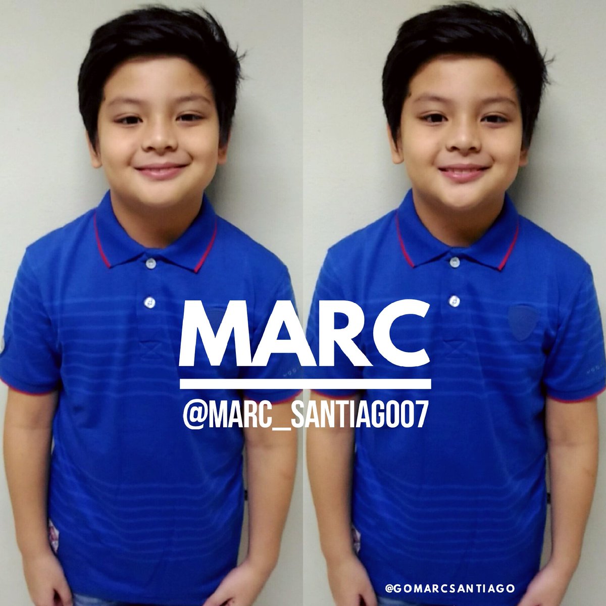 GOMarcSantiago's tweet image. Blue is the warmest color! 😊👕👖 #MarcSantiago #happymarco #thankfuleveryday #gbulilit #youngtenten #moosegearkids