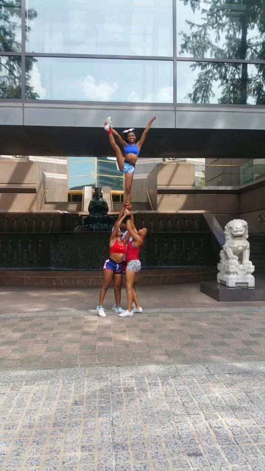 chaszminenycole's tweet photo. I guess you can say I had an adventurous day with the cheer squad #FM2EIGS #TP3A https://t.co/SetNFM3hz4
